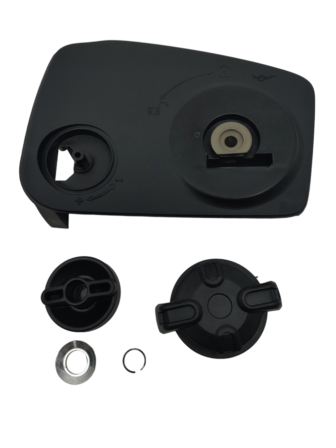 Bar cover + knob