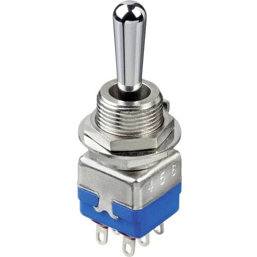 APEM 12146A 12146A Tuimelschakelaar 250 V/AC 2 A 2x aan/aan IP54 Continu 1 stuk(s)
