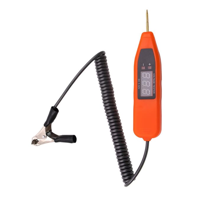 5-32V spanningstester LCD digitaal display elektrische circuittester spannings- en vermogenstestpensonde
