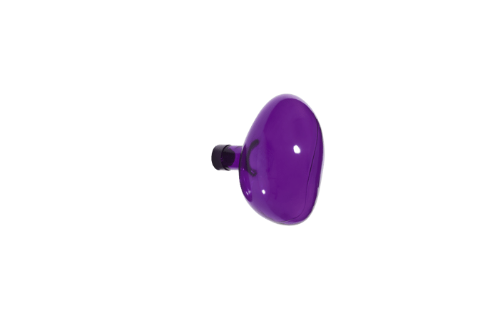 Petite Friture Bubble Wandhaken - violet - groot