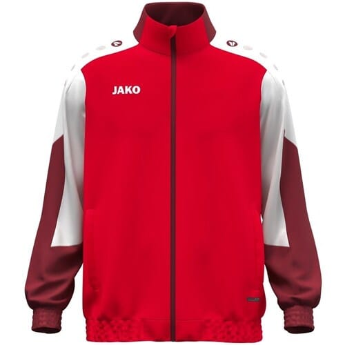 Jako Dynamic Presentatiejack - Rood / Wit / Donkerrood | Maat: M