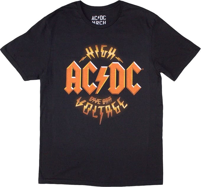 AC/DC - High Voltage Dive Bar Heren T-shirt - M - Zwart