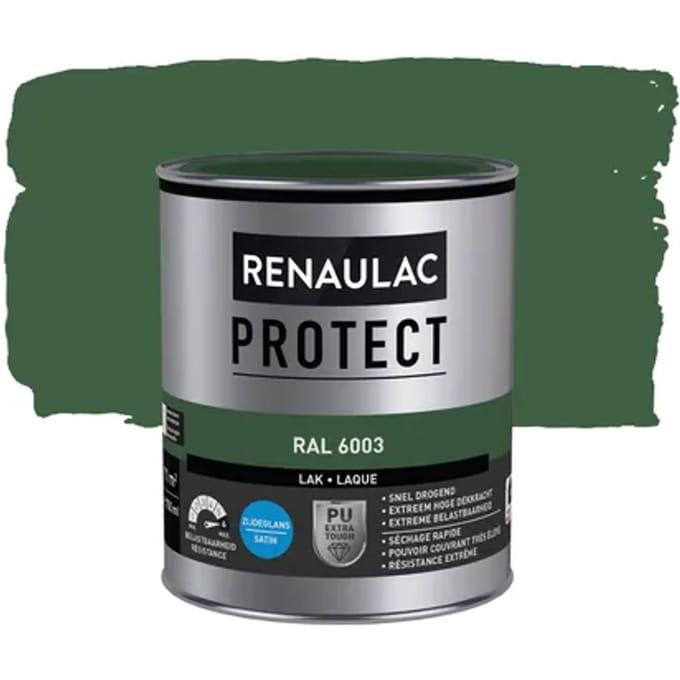 Renaulac Lak Protect Ral6003 Zijdeglans 750ml