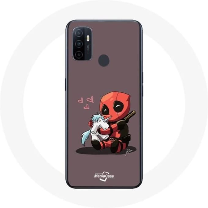 Oppo A53 DeadPool Eenhoorn Eenhoorn-hoesje