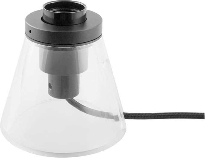 Osram Vintage 1906 tafellamp Zwart, Transparant E27