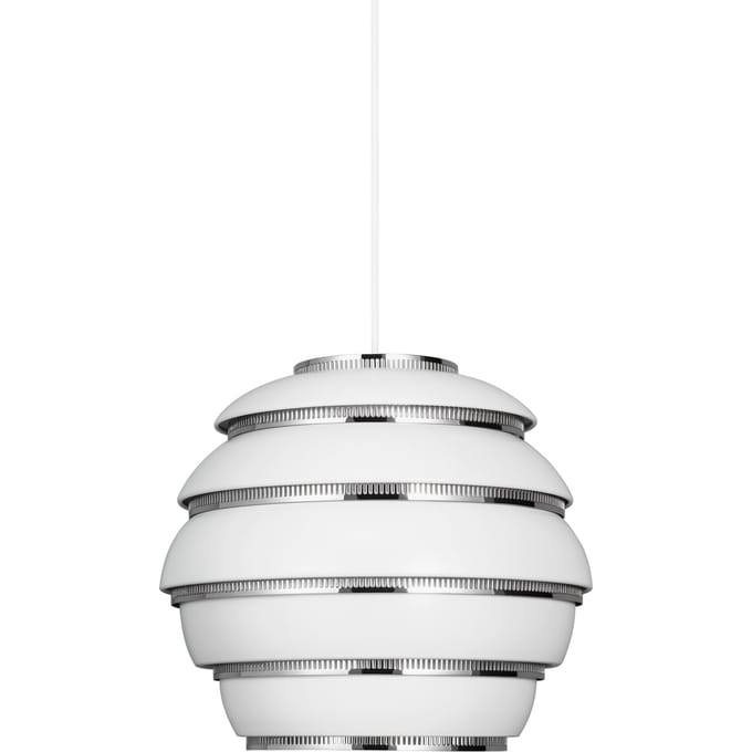 Artek - A331 Hanglamp Beehive - wit/chroom