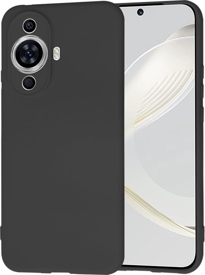 Hoesje geschikt voor Huawei nova 12s - Techsuit Soft Flex Silicone Back Cover - Black