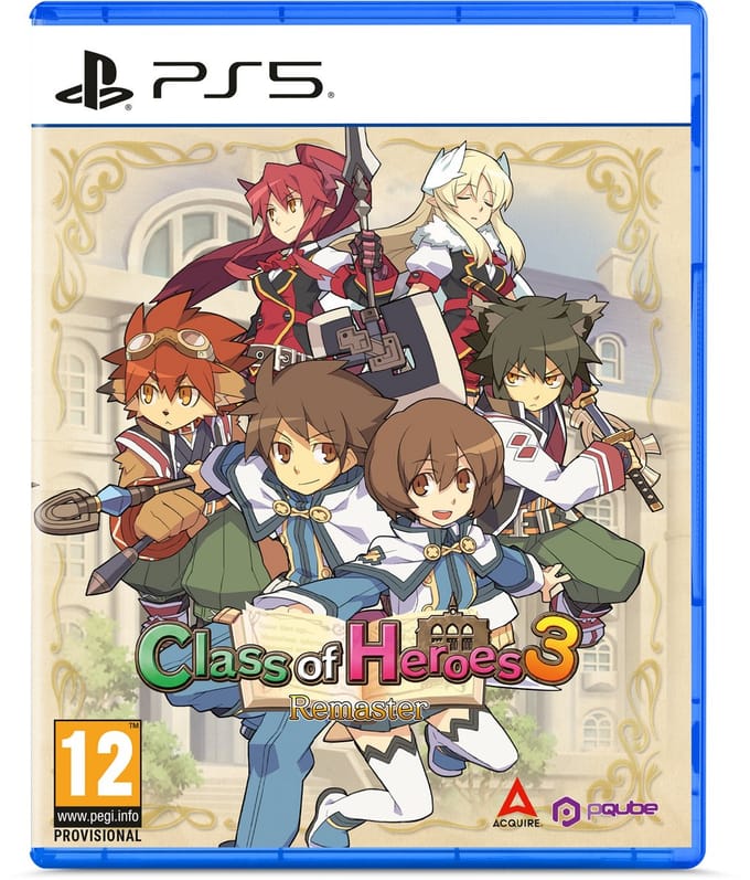 Class of Heroes 3: Remaster - Sony PlayStation 5 - RPG