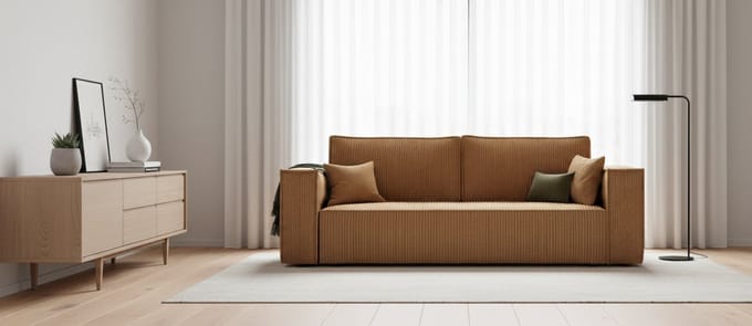 Luxe Uitschuifbare Slaapbank – 255x105 cm – Industrohome