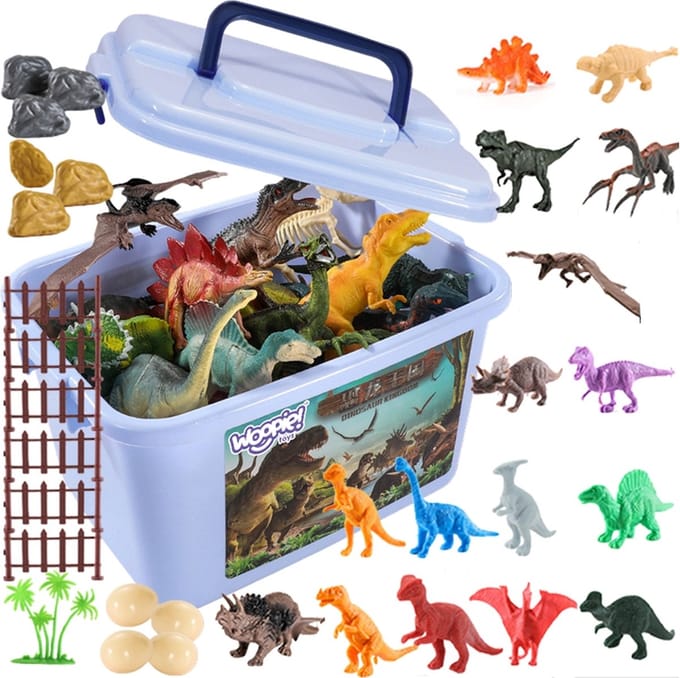 Woopie Dinosaurusfiguren Set 40-delig. - UNI