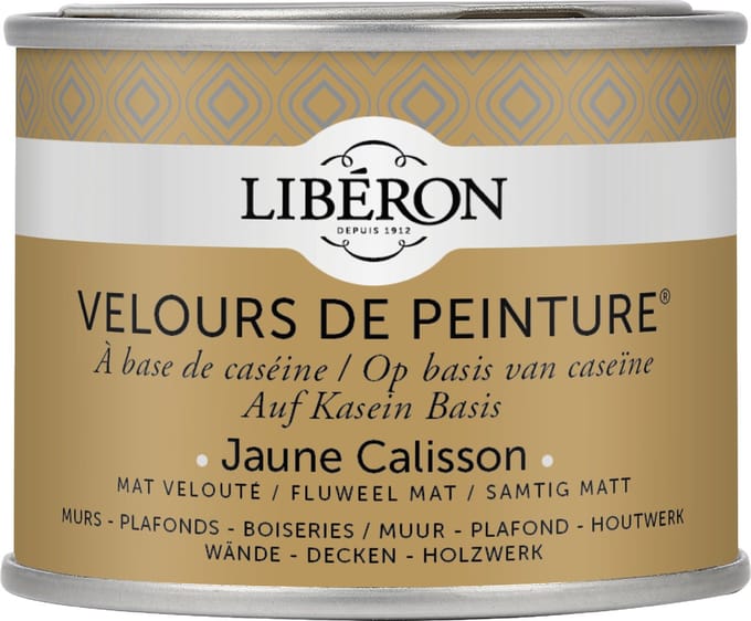 Liberon Velours De Peinture Muurverf - Mat - Jaune Calisson - 0,125l