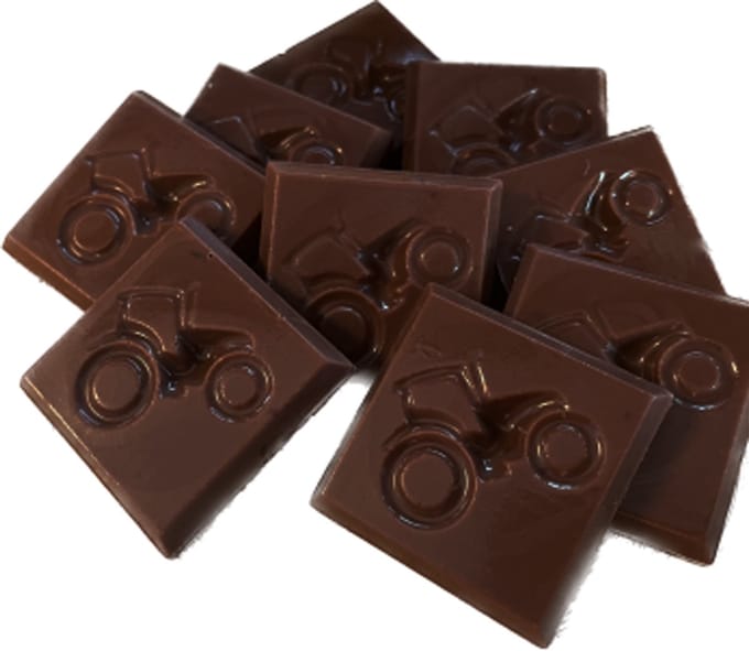 Callebaut - Chocolade tractors - Trekker chocolade - Smaak Puur