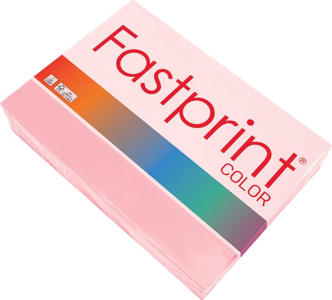Kopieerpapier quantore colour a4 120gr roze | 5 stuks