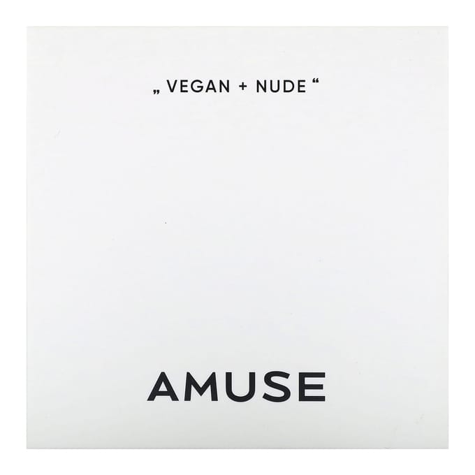 Amuse, Eye Vegan Sheer Palette, 01 Sheer Nude, 1.6 g (0.05 oz) each white