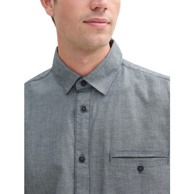 Tom Tailor Stretch overhemd met textuur Blousen & Shirts