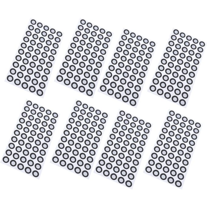 500 Pièces Marqueurs de Scan 3D ID 6mm DE 10mm Point de Référence Marqueurs à Réflexion Diffuse Points de Suivi pour Scan 3D