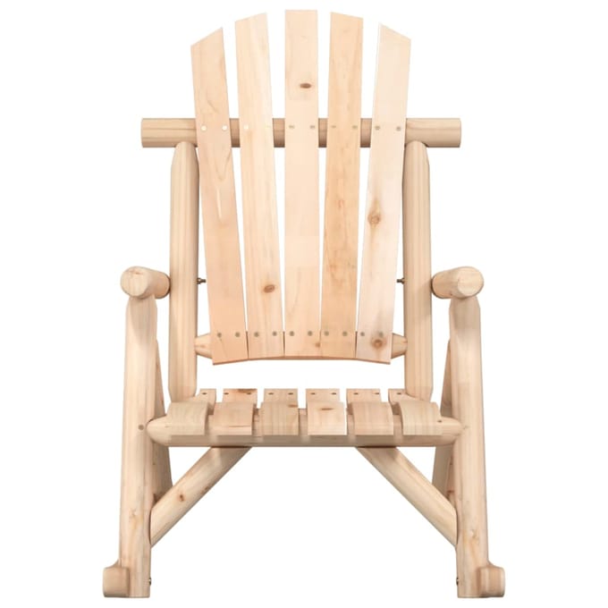 vidaXL - Tuinschommelstoel - 69x96x101 - cm - massief - vurenhout