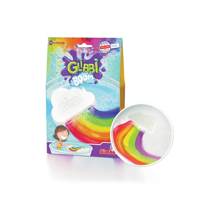 Glibbi Boom Regenboog - Badbom - vanaf 3 jaar - dermatologisch getest
