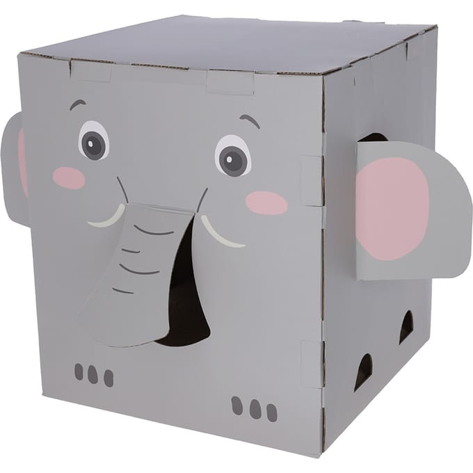 Kerbl Pet Katzenkratzhaus Elefant 35x35x39cm