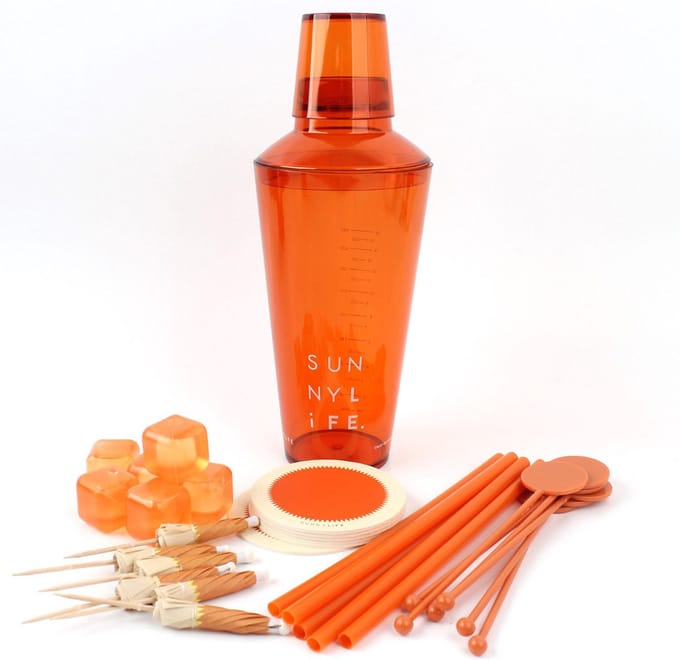 Sunnylife - Poolside Entertaining Coctail Set Terracotta