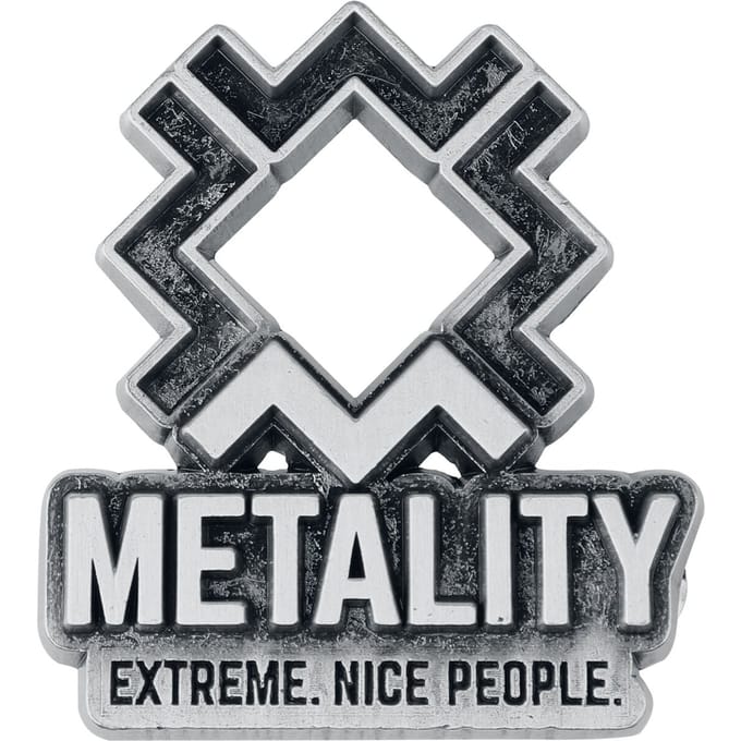 Metality Logo Pin Unisex Speld - Neutraal - Standard