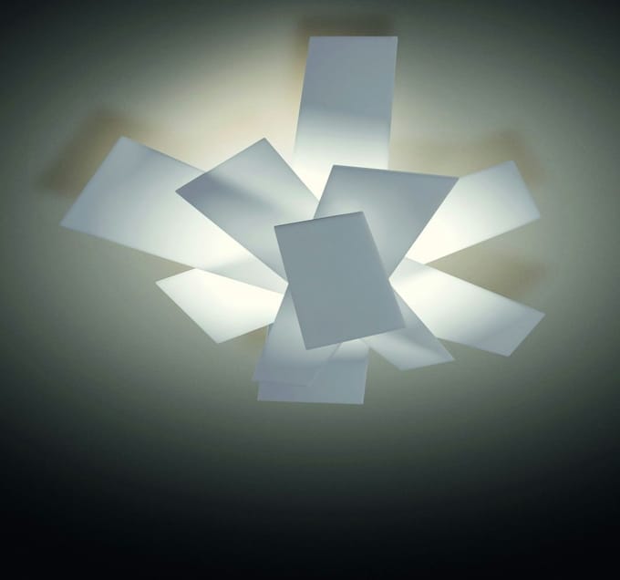 Foscarini - Big Bang wand- & plafondlamp - wit