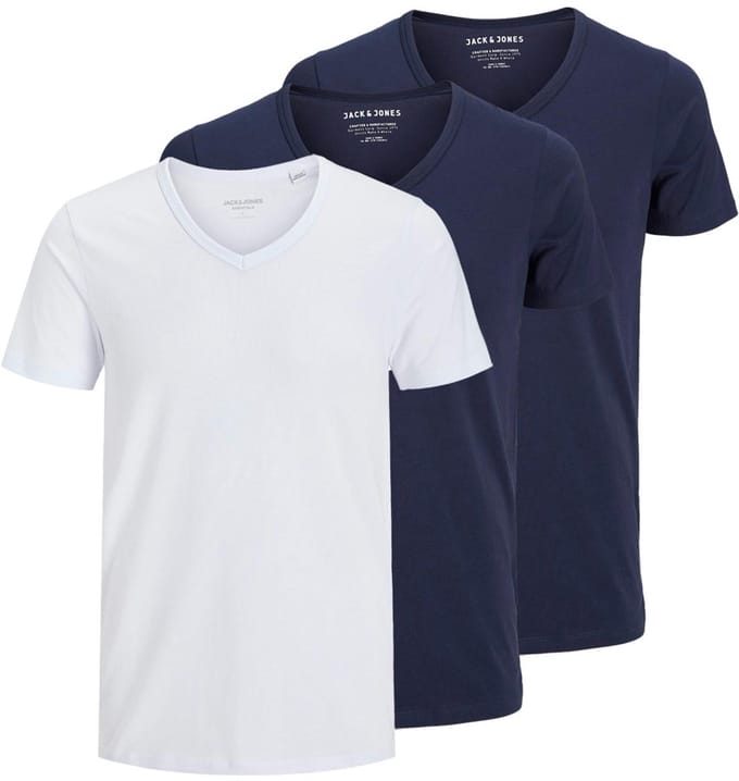 Jack & Jones Heren t-shirt 3 pack Essentials