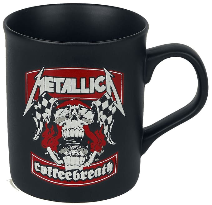 Metallica Coffeebreath Unisex Kop - matzwart - Standard