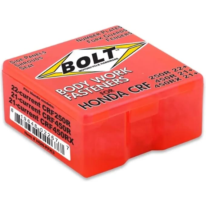 Kit voor motorplastic schroeven Bolt Honda