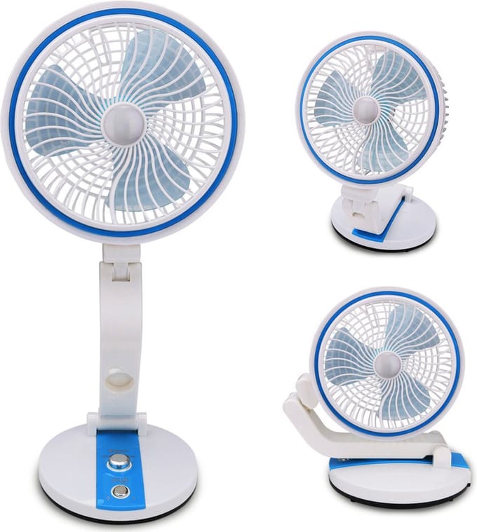 Draadloze Opvouwbare Burea Ð²ÐµÐ½ÑÕ«Õ¬ator met LED-Lamp