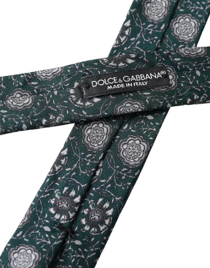 Bloemige Slim Stropdas Modelbloemig