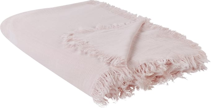 HALPOLA - Bedsprei - Pastelroze - 200 x 220 cm - Katoen