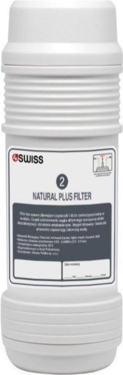 4Swiss Filterpatroon nr 2 Natural Plus D voor filterapparaat
