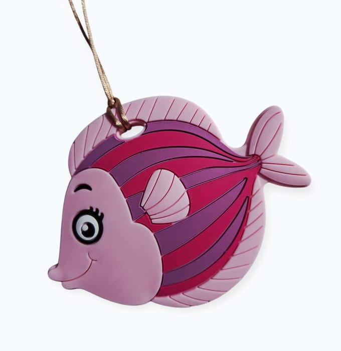 Bijtketting | Vis | Roze | Vanaf 3 jaar!
