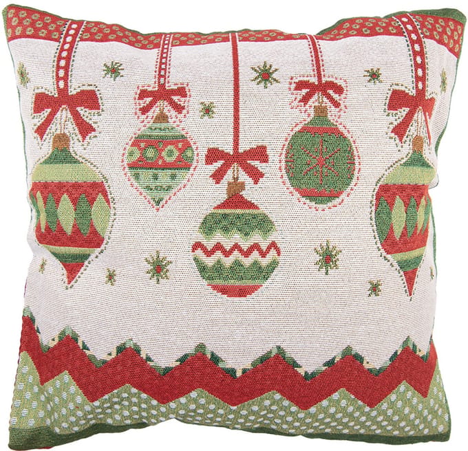 Clayre & Eef Sierkussen 44x44 cm Rood Polyester