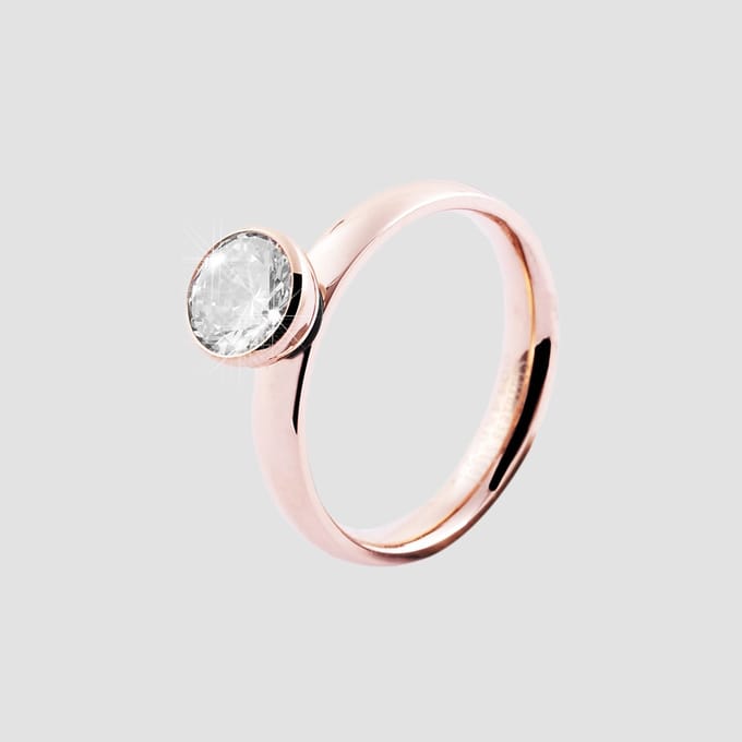 AKZENT Akzent dames ring Alenis, Ionenplattierung