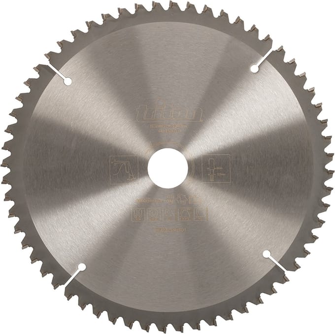 Triton hout cirkelzaagblad 250 x 30 mm, 60T
