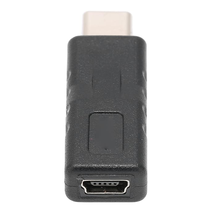 Type C-verlengadapter Type C naar Mini USB 2.0 vrouwelijke converter voor laptop, tablet, mobiele telefoon