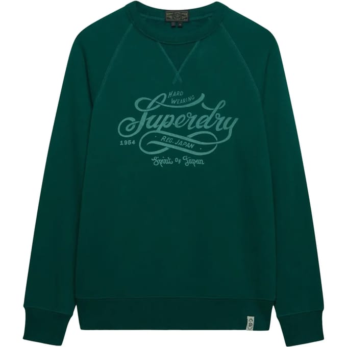 Bedrukt sweatshirt Superdry Merchant Vintage