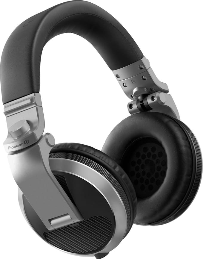 Pioneer HDJ-X5 Circumaural Hoofdband Koptelefoon Zilver