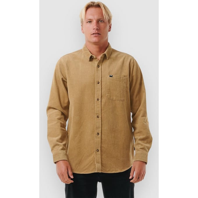 Rip Curl Classic Surf Cord Shirt bruin
