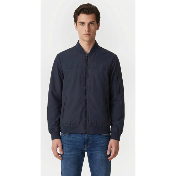 No Excess Jacket Short Fit Bomber Night Größe: S | Bomberjacken Outlet | Herren | Schwarz