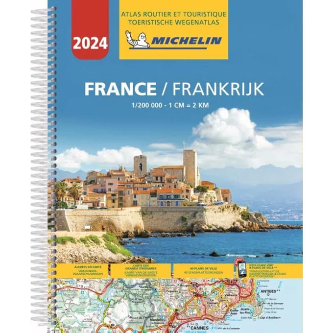 Michelin Wegenatlas Frankrijk 2024