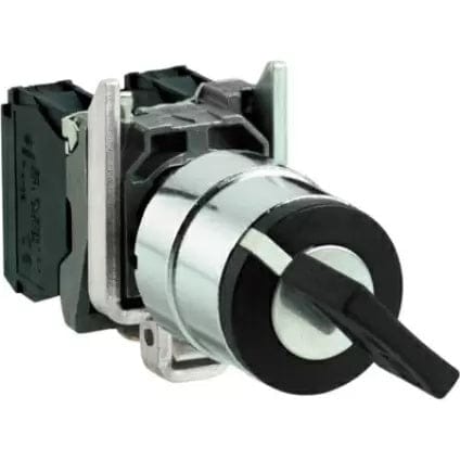 Schneider Electric Harmony key Schakelaar complete with 2 positions and spring retu