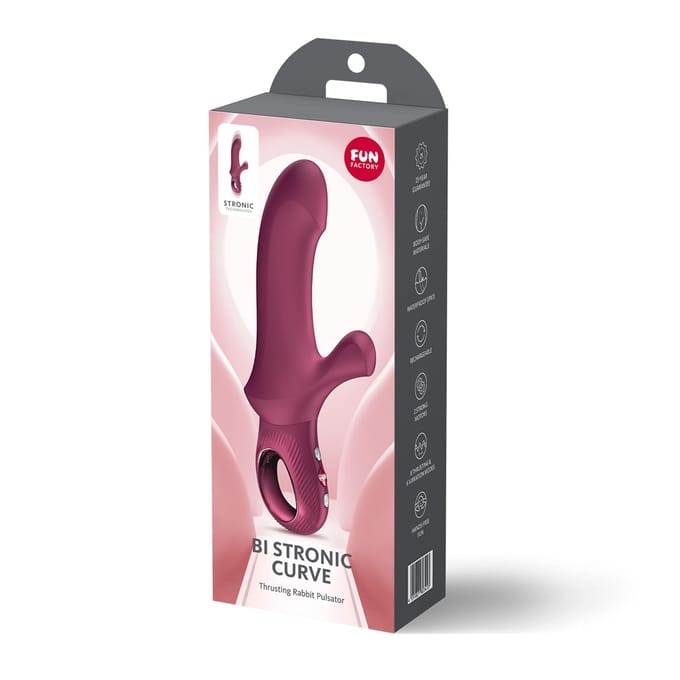 Bi Stronic Curve Thrusting Rabbit Vibrator