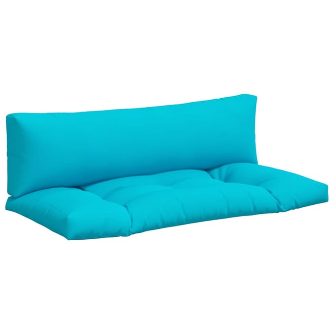 vidaXL - Palletkussens - 2 - st - oxford - stof - turquoise