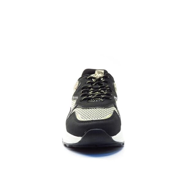 Shoecolate Black beige combi sneaker 1.16.02.100.01 ZWART