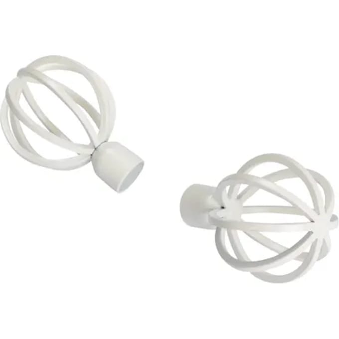 Decomode Eindkop Cage Antraciet 20mm 2x
