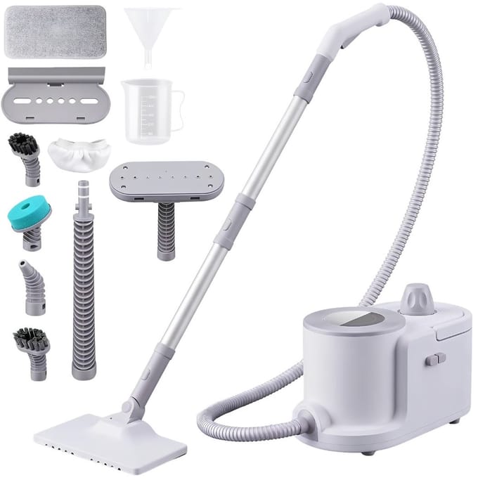 SP® Stoomreinigers - Hogedruk Stoomreiniger - Multifunctionele Stoomreiniger - Wit - 37cm x 27cm x 24cm