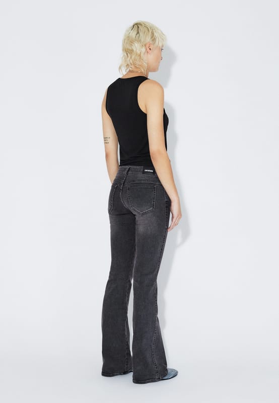 Dr. Denim Jeans - Kily - S - voor Vrouwen - grijs